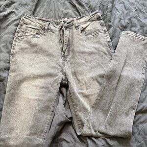 SHEIN Men's Stonewashed Slim Jeans